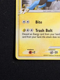 Luxray GL 9/111 Rising Rivals Cosmos Holo Full Spiral Rare Pokemon Card NM SWIRL - Image 5
