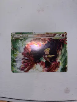 Ho-Oh Legend Top 111/123 Ultra Rare Pokemon Card English HeartGold SoulSilver - Image 1