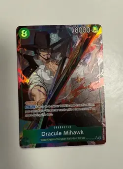 One Piece Dracule Mihawk (Alternate Art) -SR-OP12-030- NM - Image 1