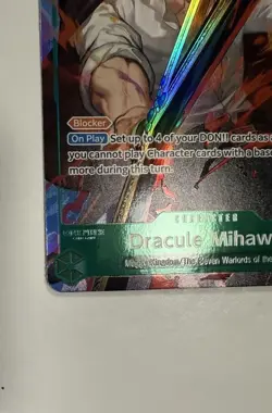 One Piece Dracule Mihawk (Alternate Art) -SR-OP12-030- NM - Image 4