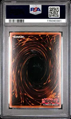 2003 Yu-Gi-Oh! Helpoemer Pharaonic Guardian PGD 1st Edition Ultra Rare PSA 9 - Image 2