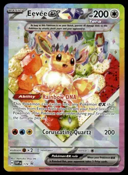 Pokemon TCG SV: Scarlet & Violet Promo Cards #174 Eevee ex NM - Image 1