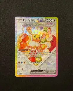 Eevee ex 174 Sv: Scarlet & Violet Promo Cards 2025 Pokemon - Image 1