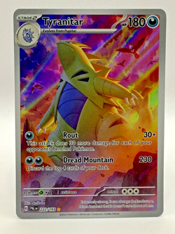 Tyranitar 222/193 - Paldea Evolved Illustration Rare Pokemon TCG - NM - Image 1