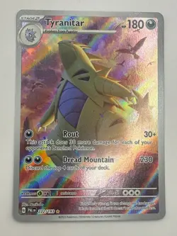 Tyranitar 222/193 - Paldea Evolved Illustration Rare Pokemon TCG - NM - Image 2