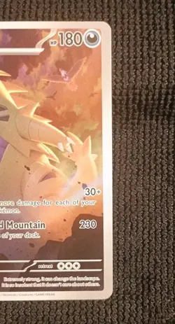 Pokemon TCG Tyranitar 222/193 Illustration Rare SV02: Paldea Evolved NM - Image 5