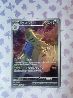 Tyranitar - 222/193 - Paldea Evolved - Pokemon Illustration Rare TCG NM Card #2 - Image 2