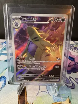 Pokemon Tyranitar IR Paldea Evolved Full Art Scarlet & Violet 222/193 NM - Image 2