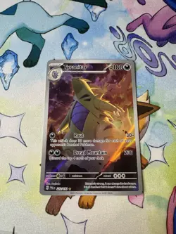 Pokemon Tyranitar IR Paldea Evolved Full Art Scarlet & Violet 222/193 NM - Image 4