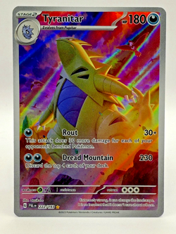 Tyranitar 222/193 - Paldea Evolved Illustration Rare Pokemon TCG - NM - Image 1