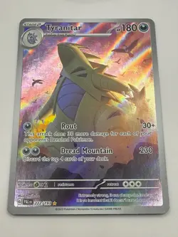 Tyranitar 222/193 - Paldea Evolved Illustration Rare Pokemon TCG - NM - Image 3