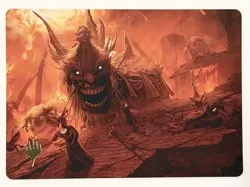 The Final Days GOLD STAMPED Art Card (06) - MtG Final Fantasy - NM - - Image 1