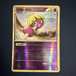 Pokemon Card - Smoochum HeartGold SoulSilver 30/123 Reverse Holo - Image 1