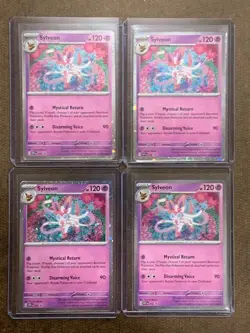 2025 Pokemon Promo 172 Sylveon LOT of 4 - Image 1