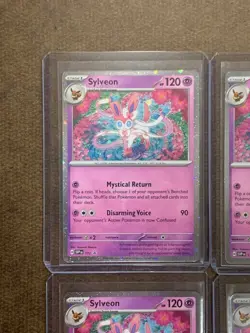 2025 Pokemon Promo 172 Sylveon LOT of 4 - Image 3
