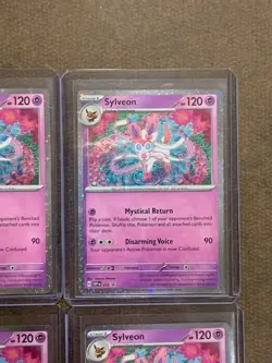 2025 Pokemon Promo 172 Sylveon LOT of 4 - Image 4