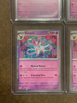 2025 Pokemon Promo 172 Sylveon LOT of 4 - Image 5