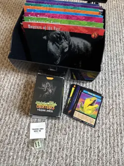 Weird N Wild Creatures Card Lot, Trading And Large Cards And Case - Image 1