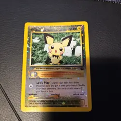 Pichu Reverse Holo - Black Star Promo 35 - WOTC Pokemon Card - Image 3