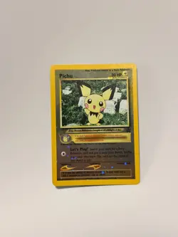 Pokemon Pichu Black Star Promo Reverse Holo Card 35 WOTC Pokemon TCG English - Image 1