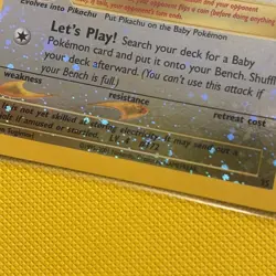 Pichu Reverse Holo - Black Star Promo 35 - WOTC Pokemon Card - Image 2