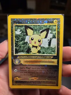 MINT Pichu Reverse Holo WOTC Black Star Promo #35 Vintage 2001 Pokemon Card TCG - Image 4