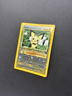 Pokemon Card Black Star Promo Pichu 35 Reverse Holo WOTC - Image 4