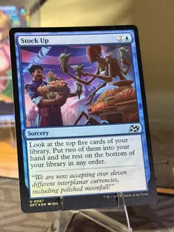 Stock Up - #67 Foil - Aetherdrift - Mtg - Image 1