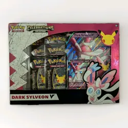 Pokemon TCG: Celebrations Collection Box [Dark Sylveon V or Lance's Charizard V 820650809392 - Image 1