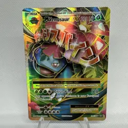 Pokemon TCG XY Evolutions M Venusaur EX 100/108 Full Art Ultra Rare LP - Image 1
