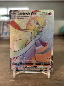 Pokemon TCG Gardevoir VMAX Champions Path 076/073 Holo Secret Rare Rainbow 🌈 - Image 1