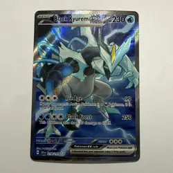 Black Kyurem ex 218/191 Pokemon Sv08: Surging Sparks Holo Full Art NM - Image 1
