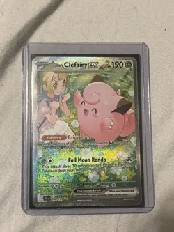Pokemon Lillie's Clefairy ex 184/159 Journey Together SIR Pokemon TCG NM - Image 1