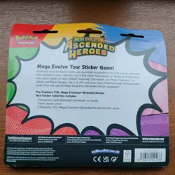 Pokemon Tcg Ascended Heroes Tech Sticker Collection Gastly New Sealed - Image 2