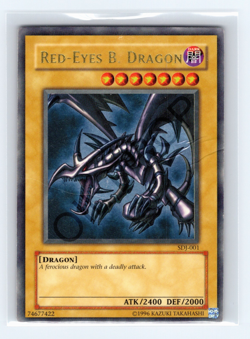 Yugioh Red-Eyes B. Dragon SDJ-001 Ultra Rare - Image 1