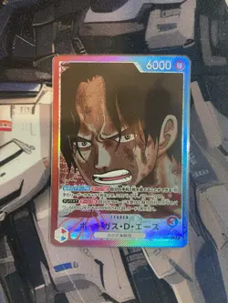Portgas D Ace Alt Art OP13-002 L Carrying on His Will One Piece Japanese - UK - Image 1