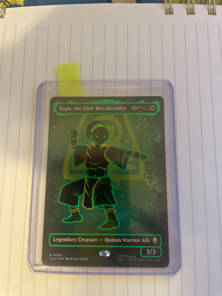 Toph, the First Metalbender (Borderless) (Neon Ink Foil) Avatar: The Last... - Image 1