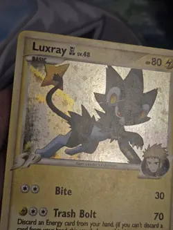Luxray 9/111 Rising Rivals Holo Rare Pokemon Card TCG LP - Image 3