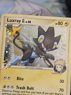 Luxray 9/111 Rising Rivals Holo Rare Pokemon Card TCG LP - Image 4