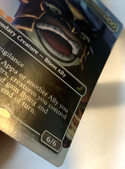 MTG Appa, the Vigilant (Borderless Foil) Avatar Eternal-Legal 62 NM - Image 3