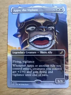 MTG Appa, the Vigilant (Borderless) [Avatar: The Last Airbender: Eternal-Legal] - Image 1