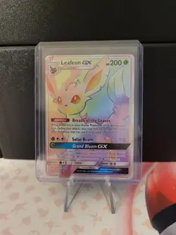Leafeon GX (Secret Rare) 157/156 SM Ultra Prism Holo - Image 1