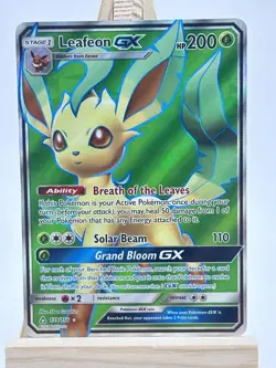Leafeon GX HP200 2018 Pokemon Ultra Prism #139 - NM - Image 1