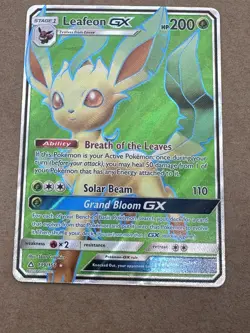 Leafeon GX HP200 2018 Pokemon Ultra Prism #139 - NM - Image 2