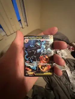 Mega Charizard x EX SAR 125/094 Phantasmal Flames English Pokemon Card - Image 2
