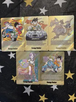 Dragon Ball Super Card Game Gold Energy Markers E-70* To E-74* - Image 3