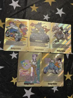 Dragon Ball Super Card Game Gold Energy Markers E-70* To E-74* - Image 5