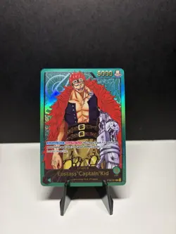 Eustass "Captain" Kid Leader ST02-001 Foil NM One Piece English Card - Image 1