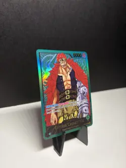Eustass "Captain" Kid Leader ST02-001 Foil NM One Piece English Card - Image 3