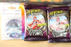 KeyForge: Prophetic Visions Sealed Archon + Crucible Clash Foil Card pack + More - Image 2